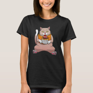 Camiseta Magdalena Divertida de Gato para Hombres Mujeres H