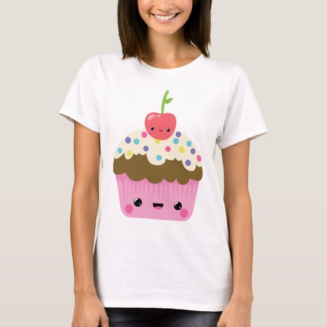 Camiseta Magdalena linda de Kawaii (Anverso)