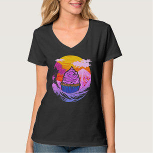 Camiseta Magdalena Vaporwave Repostería Postre Comida Paste