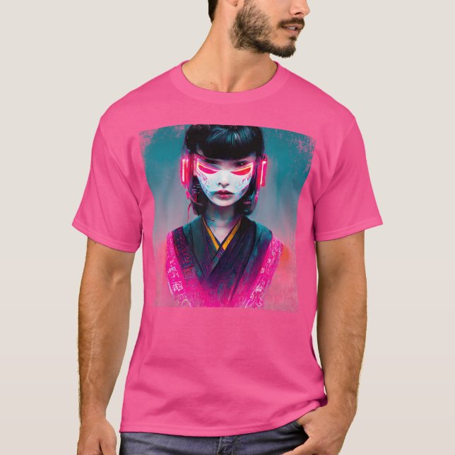 Camiseta Mage Bushido Chica Anime (Anverso)
