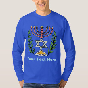 Camiseta Magen persa David Menorah