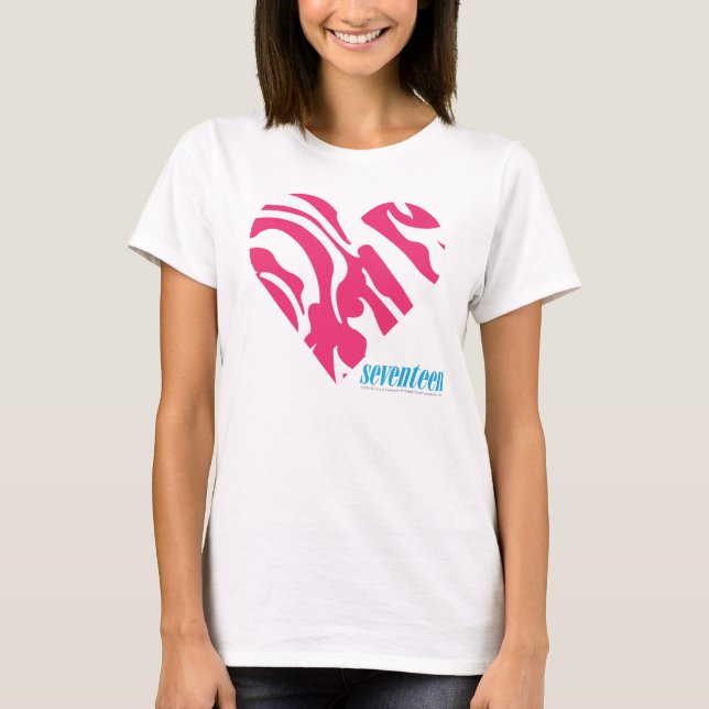 Camiseta Magenta 2 de la cebra (Anverso)