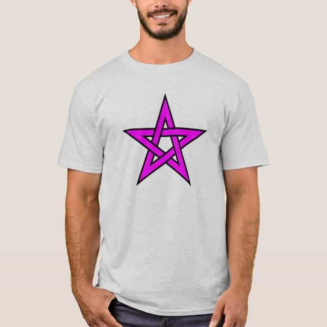 Camiseta Magenta Pentagram (Anverso)