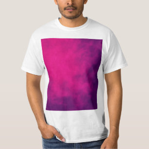 Camiseta magenta personalizada para hombre
