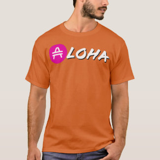 Camiseta Magenta sólida de símbolo de AMP Aloha
