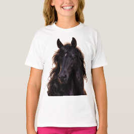 Camiseta Magestic black stallion