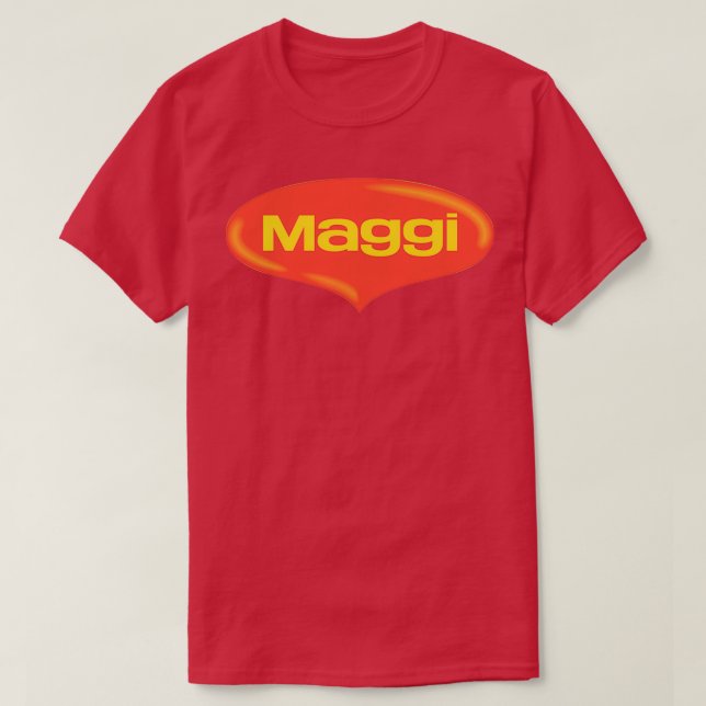 Camiseta Maggi merch (Diseño del anverso)
