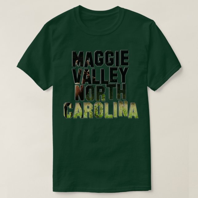 Camiseta Maggie Valley North (Diseño del anverso)