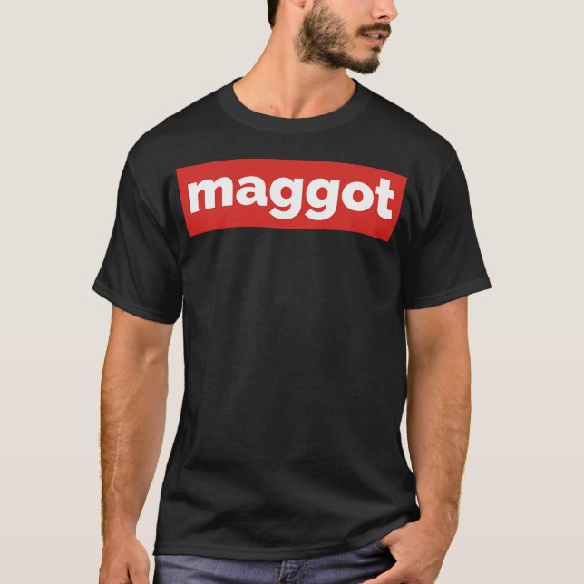 Camiseta Maggot. (Anverso)