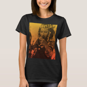 Camiseta Maghreb dorado mujer Chica bereber nail