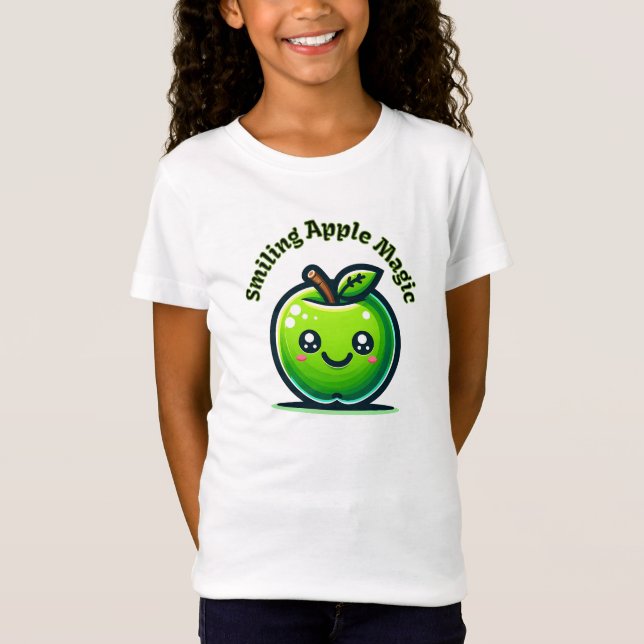 Camiseta Magia de Apple sonriente (Anverso)