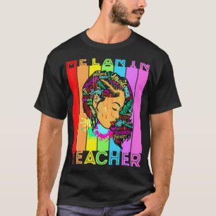 Camiseta Magia de Chica Negra Hermosa Melanina Poppin Escue