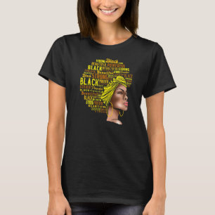 Camiseta Magia de Chica Negra Inspirada Mujer Negra Relacio