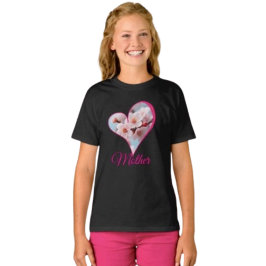 Camiseta Magia de Flor de Cerezo Rosa
