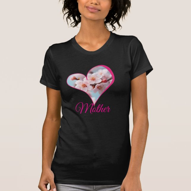 Camiseta Magia de Flor de Cerezo Rosa (Anverso)