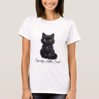 Camiseta Magia de Halloween de Gato Negro | Arte de Gato Es