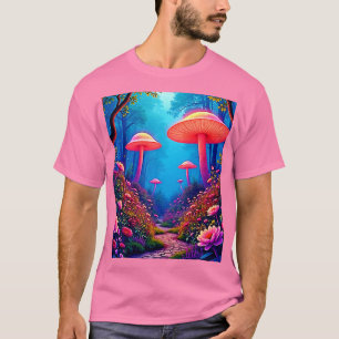Camiseta Magia de hongos brillante