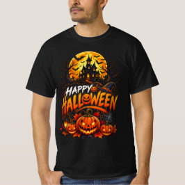 Camiseta Magia de la luna de calabaza de Halloween