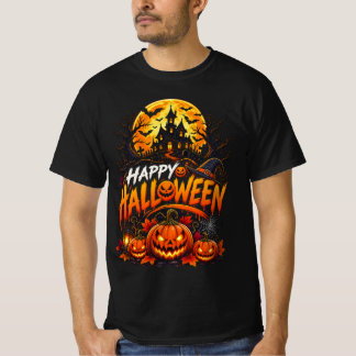 Camiseta Magia de la luna de calabaza de Halloween