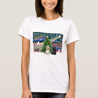 Camiseta Magia de Navidad-Pareja de Cocker