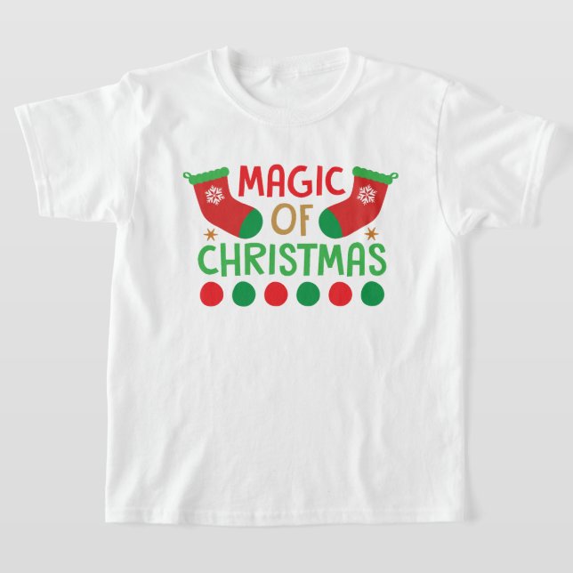 Camiseta Magia De Navidades (Distribución)