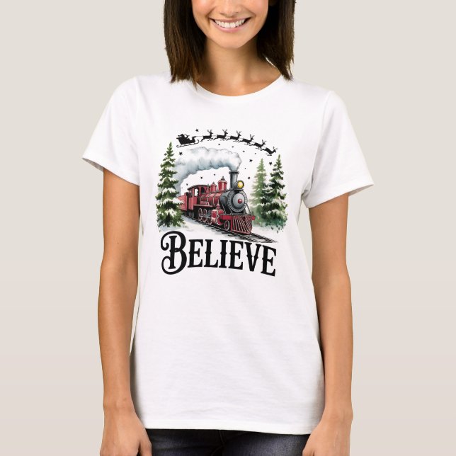 Camiseta Magia De Navidades Doodle (Anverso)
