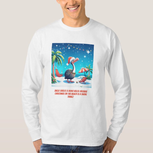 Camiseta Magia de Navidades tropicales: 'Delicia de Dodo Dr (Anverso)