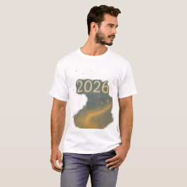 Camiseta Magia de nuevos comienzos Cielo dorado soñador 202