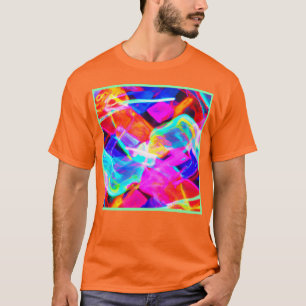 Camiseta Magia de patrón colorido
