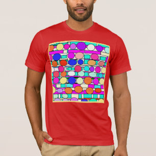 Camiseta Magia de Patrón Colorido