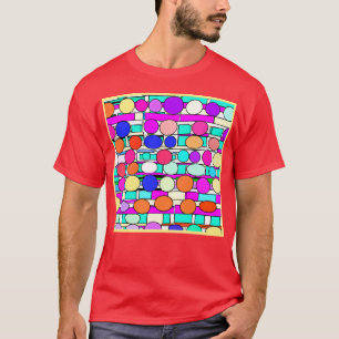 Camiseta Magia de patrón colorido