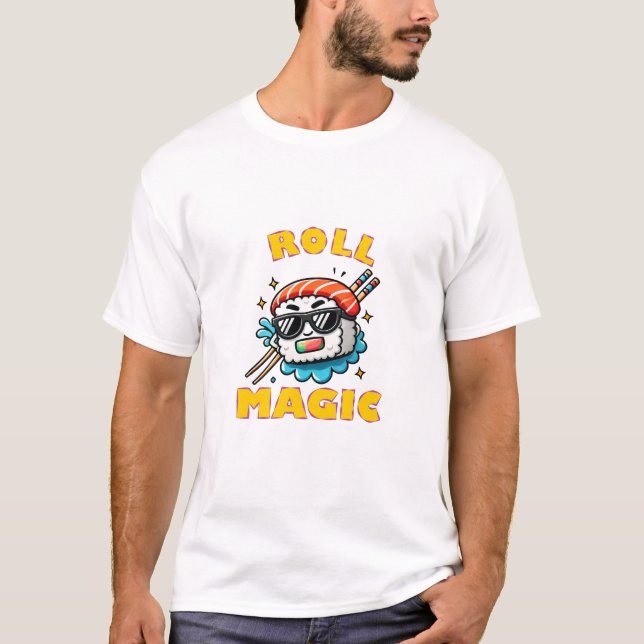 Camiseta magia de rollo (Anverso)