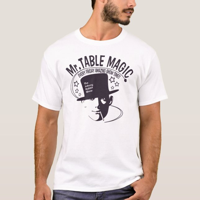 Camiseta MAGIA de Sr. TABLE (Anverso)