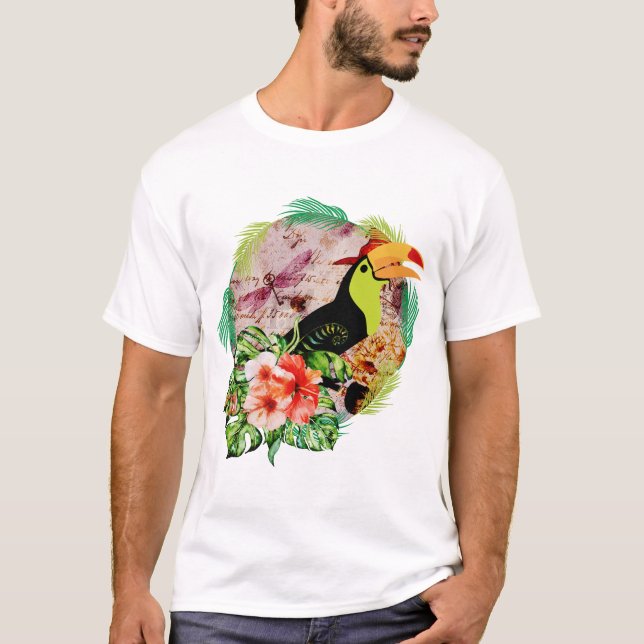 Camiseta Magia de Toucan - Brujería de aves tropicales (Anverso)