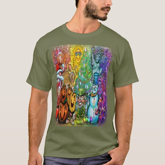 Camiseta Magia de vacaciones (Anverso)