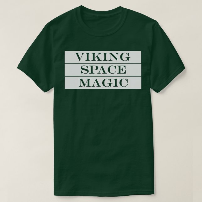 Camiseta Magia del espacio de observación (Diseño del anverso)