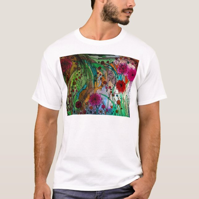 Camiseta Magia del jardín (Anverso)