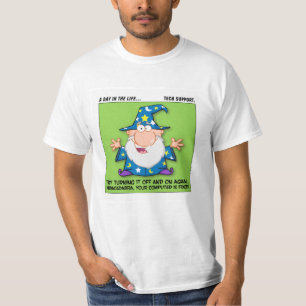 Camiseta Magia del soporte técnico