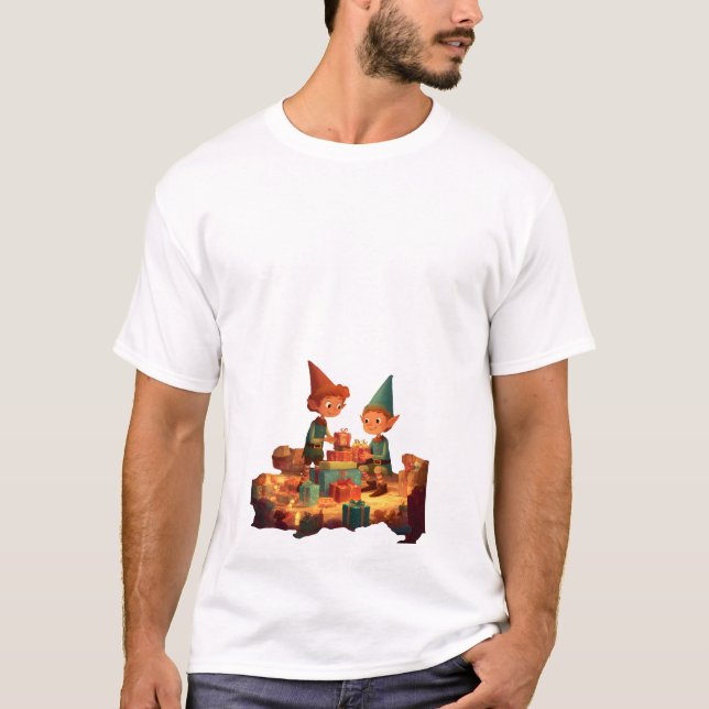Camiseta Magia del taller de Santa (Anverso)