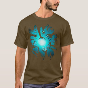 Camiseta Magia Energía Orb Ball De Diseño De Brujas Energét