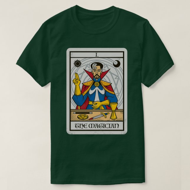 Camiseta Magia extraña (Diseño del anverso)