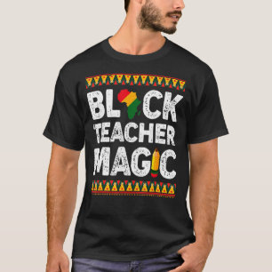 Camiseta Magia Melanin Orgullo Negro Historia M