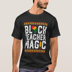 Camiseta Magia Melanin Orgullo Negro Historia M