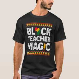 Camiseta Magia Melanin Orgullo Negro Historia M