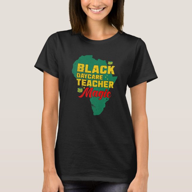 Camiseta Magia Melanin Orgullo Negro Historia M (Anverso)