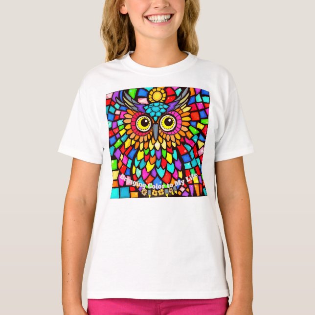 Camiseta Magia Mosaico  (Anverso)