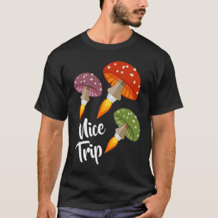 Camiseta Magia Mushroom T Para Los Hombres Tengan Un Buen V