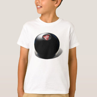 Camiseta Magic 8 Ball dice: "¿De verdad quieres saberlo?"