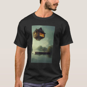 Camiseta Magic a World The House Flying On the River