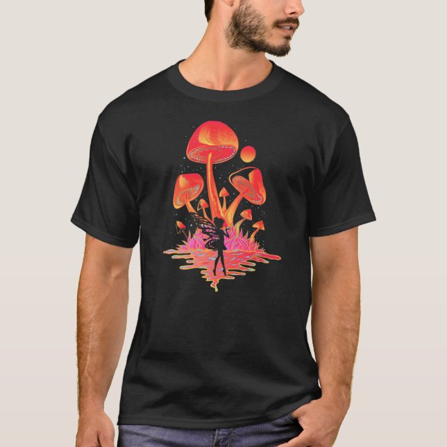 Camiseta Magic Fairy Dust Mushrooms Fairycore Goblincore Fa (Anverso)